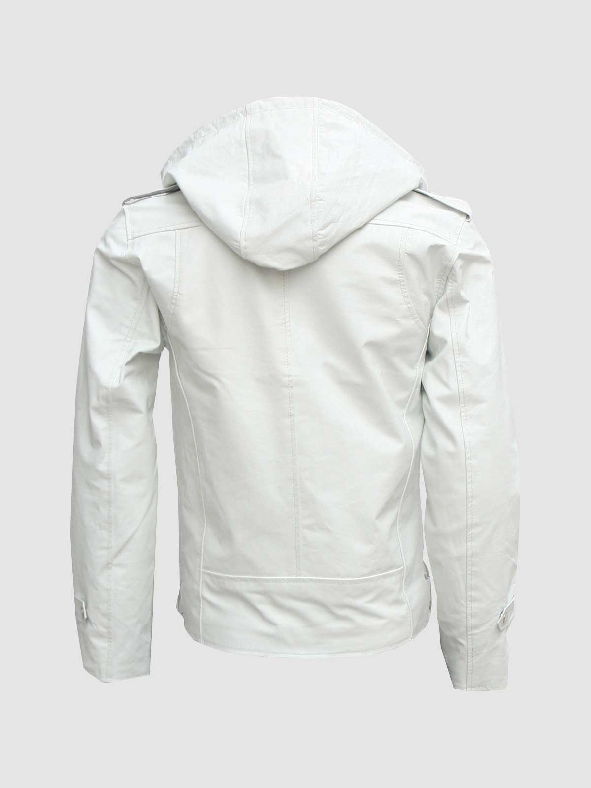 Leather Jackets - White - men - 25 products