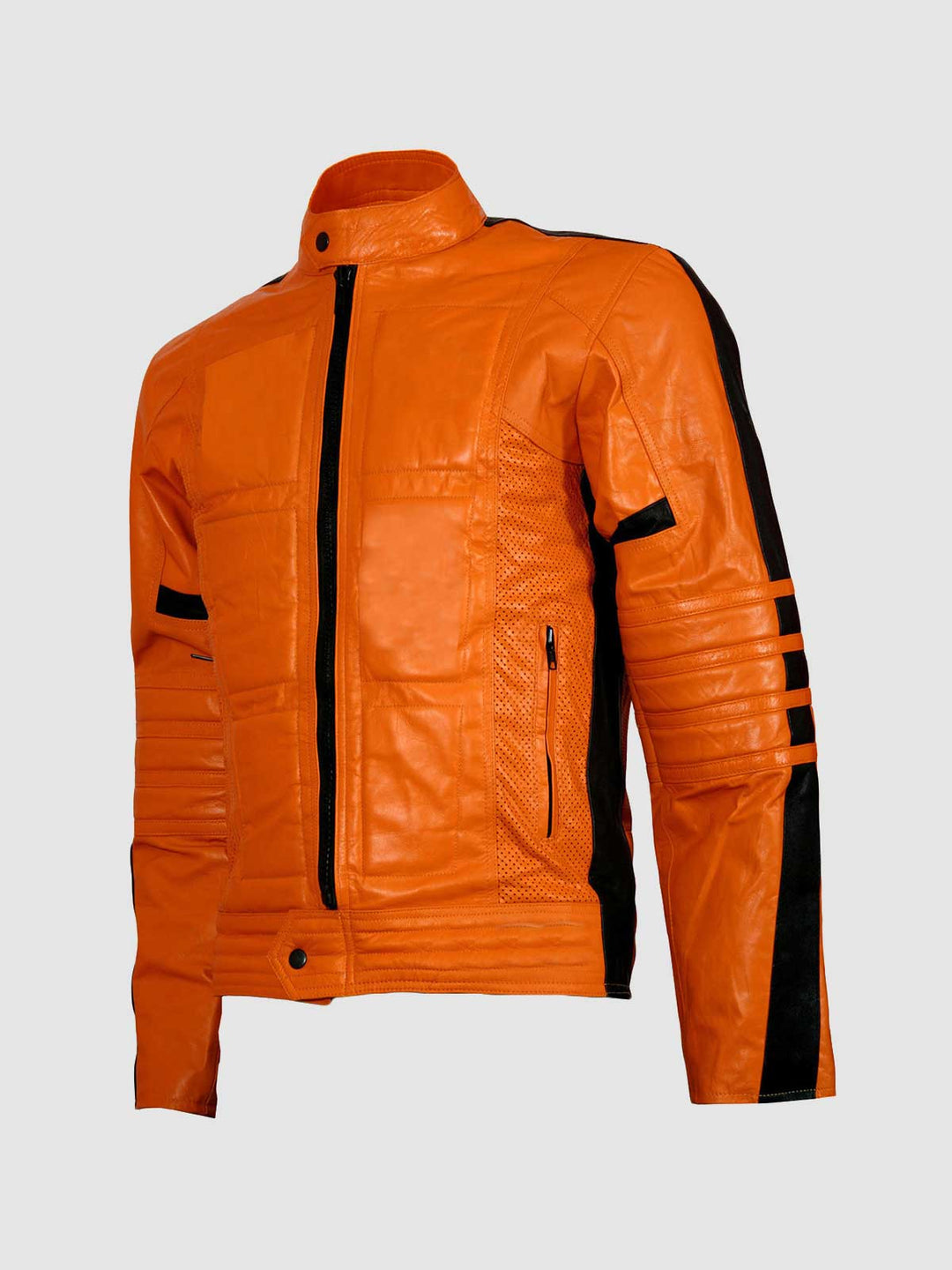 Orange colour jacket best sale